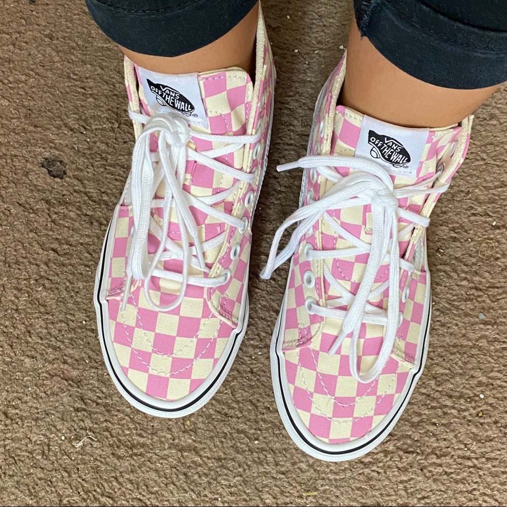 Vans high top sneakers